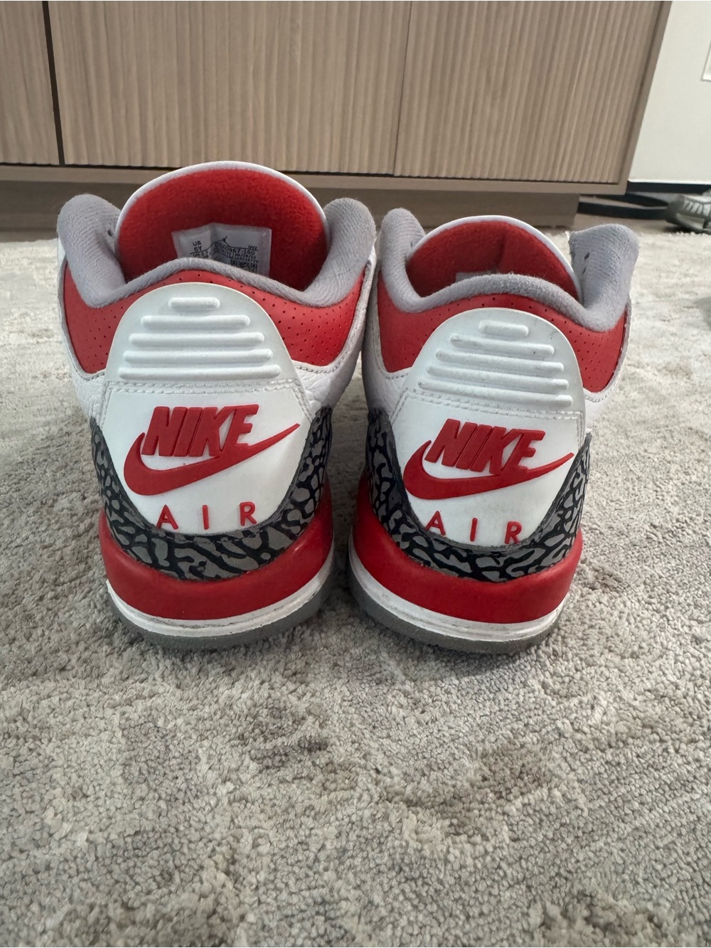 Fire Red Jordan 3